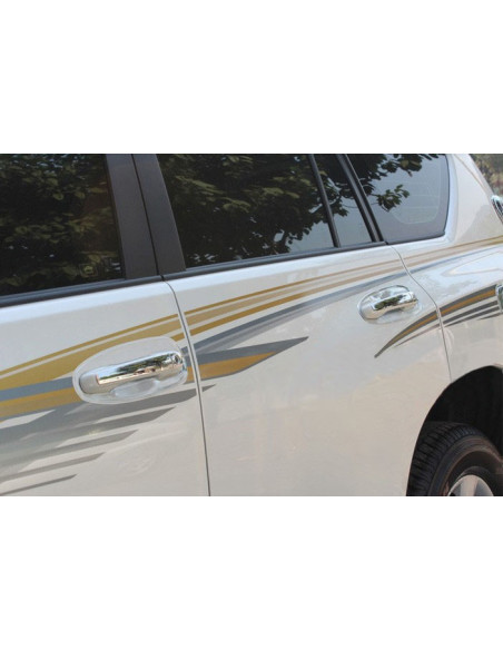 Poignées de portes inox pour Toyota land cruiser KDJ 150
