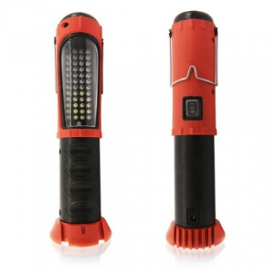 Baladeuse 52 LED rechargeable à double éclairage