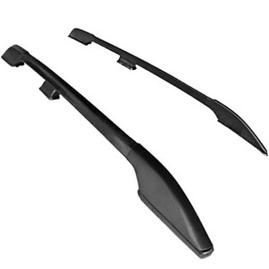 Barres de toit longitudinal pour Toyota land cruiser serie 120 - 5 portes couleur noir