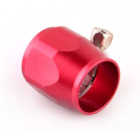 Bague de serrage aluminium anodisé rouge type Serflex AN4 - AN12