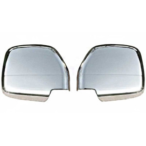 Paire coques rétroviseur chromé Toyota Land Cruiser KZJ 90/95