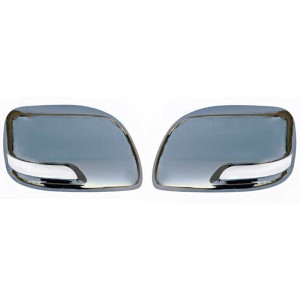 Paire coques de rétroviseur chromé Toyota land cruiser KDJ 150