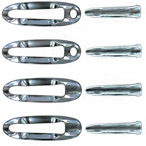 Poignées de portes chromées pour Toyota Land Cruiser HDJ100 1998-2004