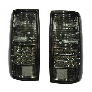 Paire feux arrière LED pour Toyota land cruiser HDJ80 black