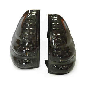 Paire feux arrière LED pour Toyota land cruiser KDJ 120 / 125 black