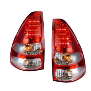 Paire feux arrière pour Toyota land cruiser KDJ 120 125 rouge