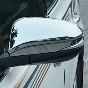 Paire coques de rétroviseur chromées Toyota RAV4 serie IV de 2013 à 2018