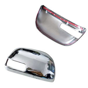 Paire coques de rétroviseur chromées Toyota RAV4 serie III de 2009 à 2012