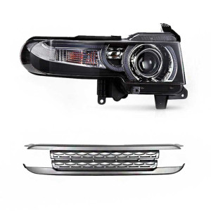 Phare angel eyes Toyota Fj Cruiser calandre 