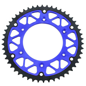Couronne King Steel Bi-métal alu/acier pour Yamaha