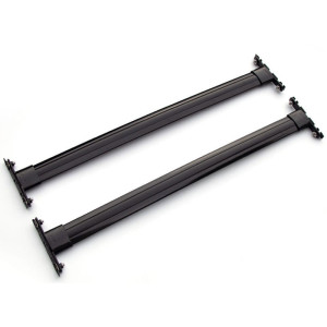 Barres de toit transversale pour Toyota land cruiser KDJ 120 / 125 couleur noir